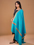 Women's Pure Wool Faux Pashmina Hand Embroidery Shawl